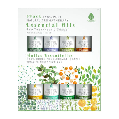 8-Pack Pure Essential Aromatherapy Oils | Diesel Diamond