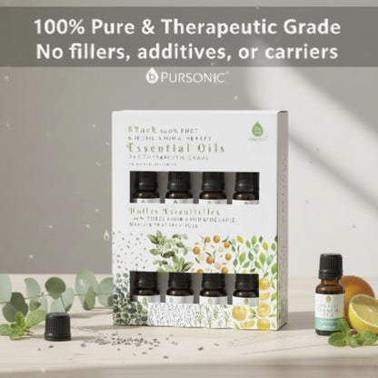 8-Pack Pure Essential Aromatherapy Oils | Diesel Diamond