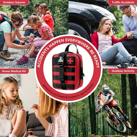 205-Piece First Aid Kit for Home, Travel & Outdoor | Diesel Diamond