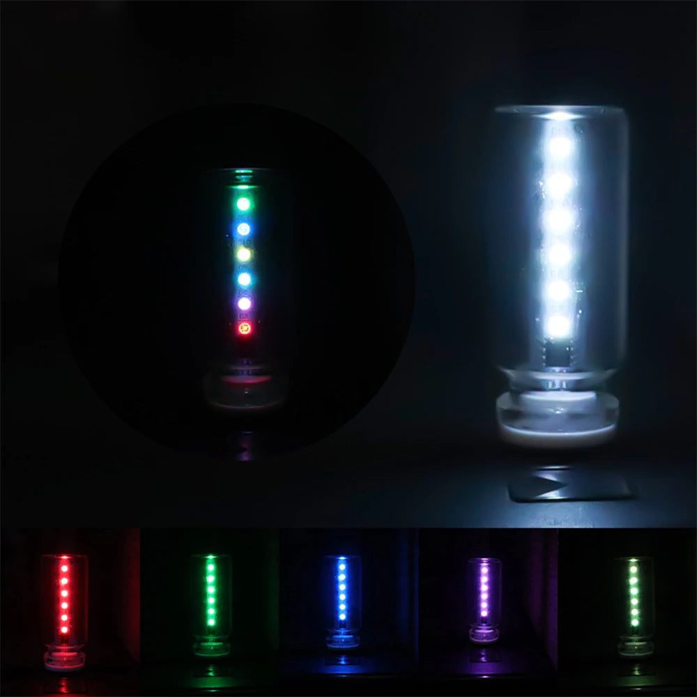 7 Colors Clear/Frosted Glass USB Night Light | Diesel Diamond 💎 by Diesel Diamond