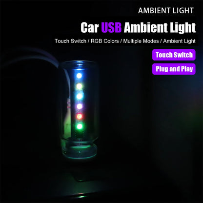 7 Colors Clear/Frosted Glass USB Night Light | Diesel Diamond 💎 by Diesel Diamond