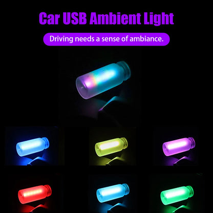 7 Colors Clear/Frosted Glass USB Night Light | Diesel Diamond 💎 by Diesel Diamond