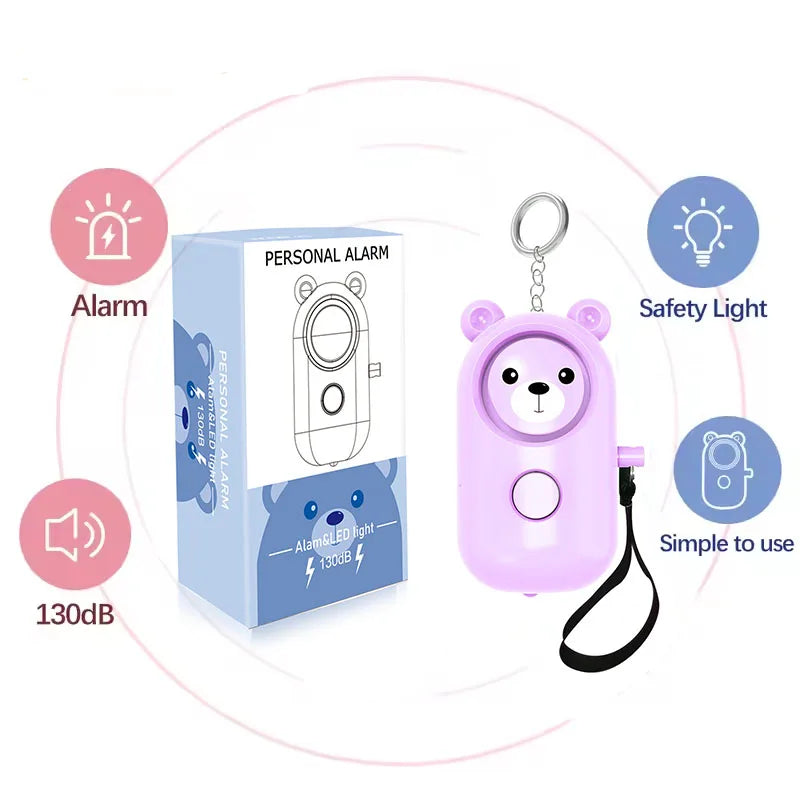 Women's Personal Safety Alarm Keychain USB | Diesel Diamond