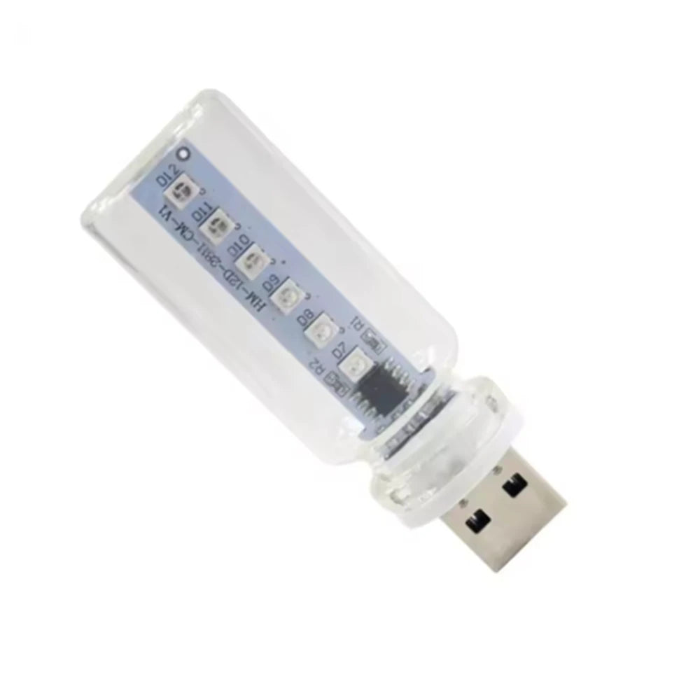 7 Colors Clear/Frosted Glass USB Night Light | Diesel Diamond 💎 by Diesel Diamond