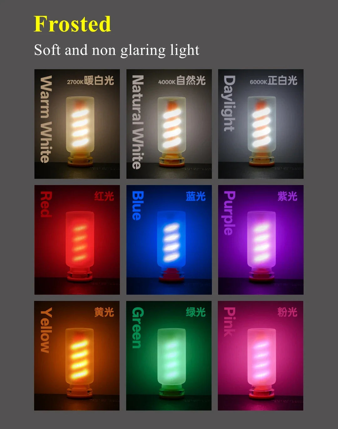 USB LED Frosted Clear Glass Night Light Dimmable Touch Control | Diesel Diamond 💎 by Diesel Diamond