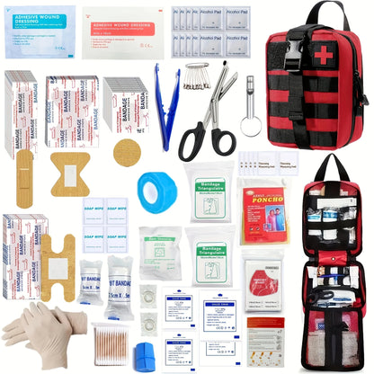 205-Piece First Aid Kit for Home, Travel & Outdoor | Diesel Diamond