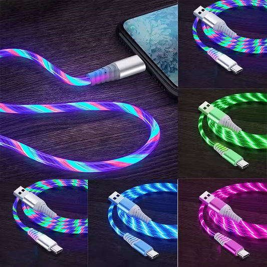 Glowing LED Fast Charging Cable | Diesel Diamond 💎 by Diesel Diamond