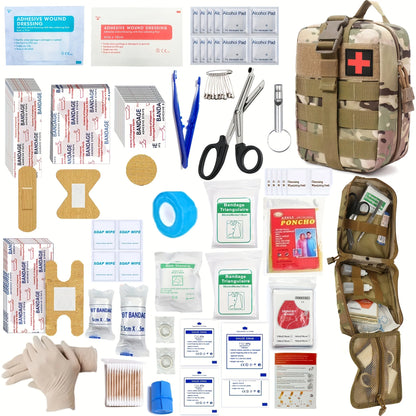 205-Piece First Aid Kit for Home, Travel & Outdoor | Diesel Diamond