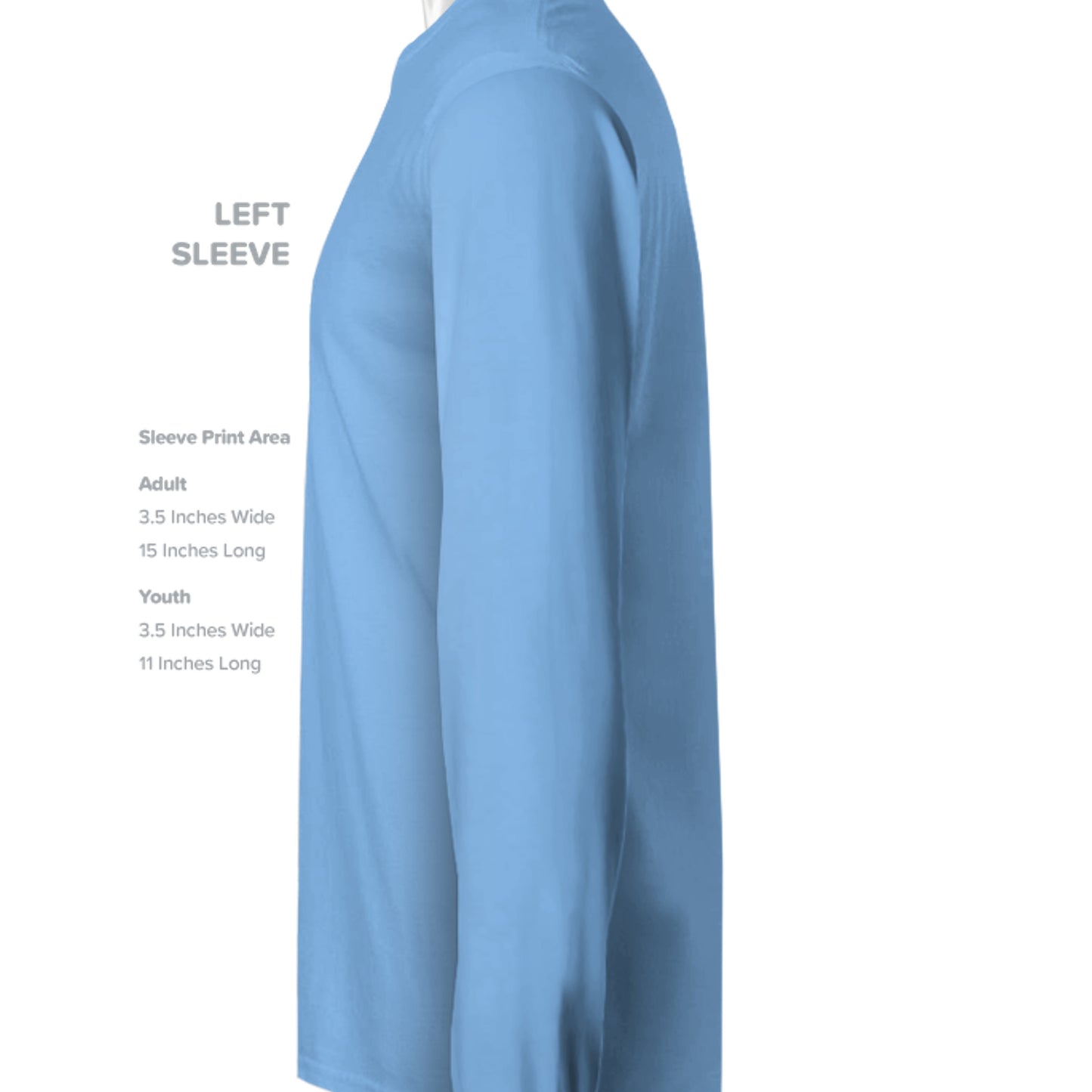 LIGHT BLUE - N3165 - SLEEVE_LEFT