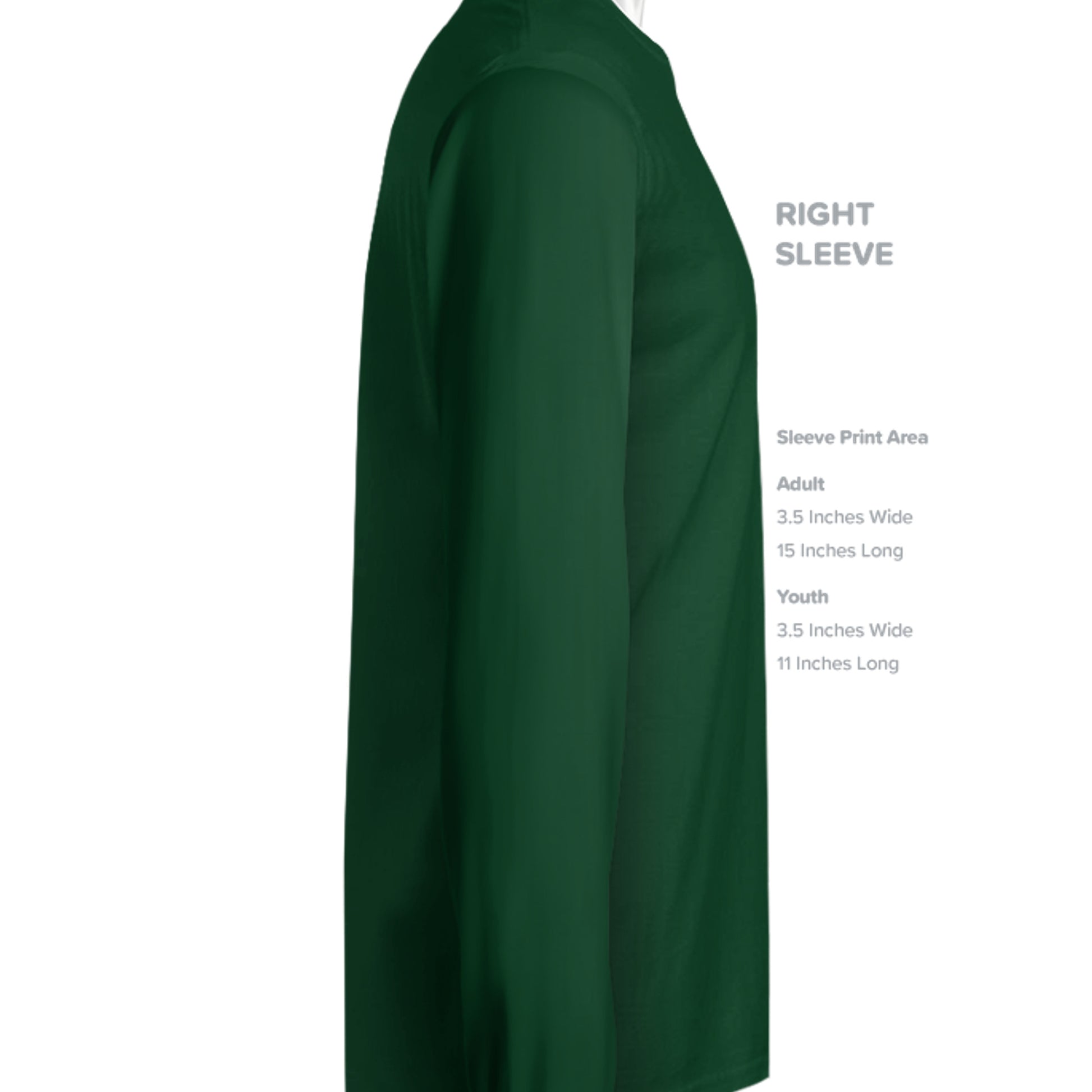 FOREST GREEN - N3165 - SLEEVE_RIGHT