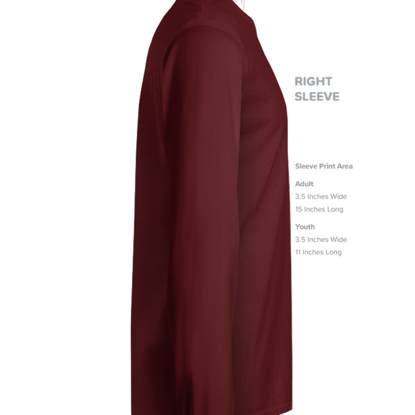 MAROON - N3165 - SLEEVE_RIGHT