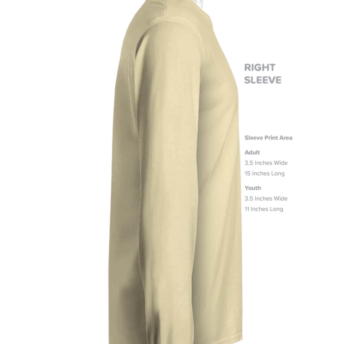 LIGHT YELLOW - N3165 - SLEEVE_RIGHT