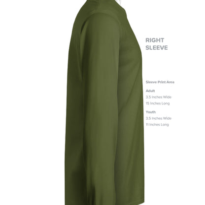MILITARY GREEN - N3165 - SLEEVE_RIGHT