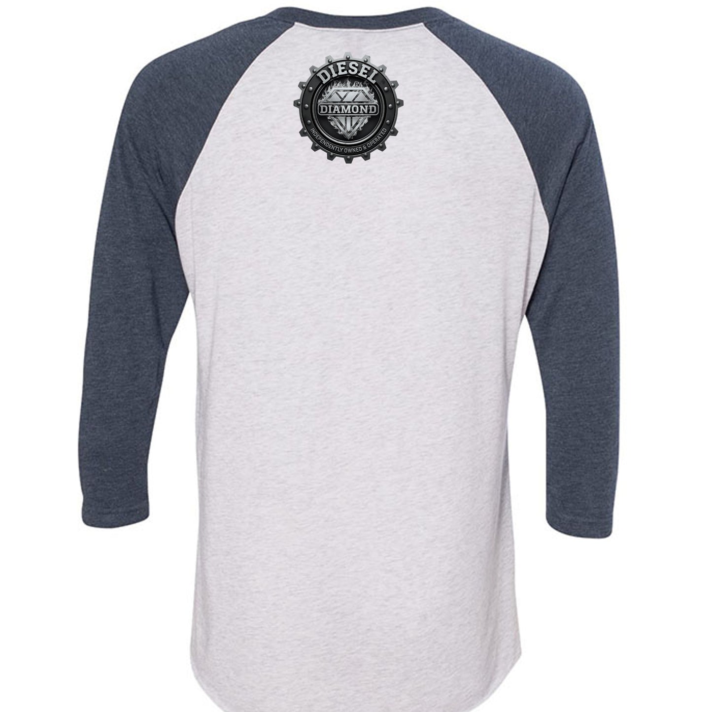 Indigo / Heather White - 6051 - BACK