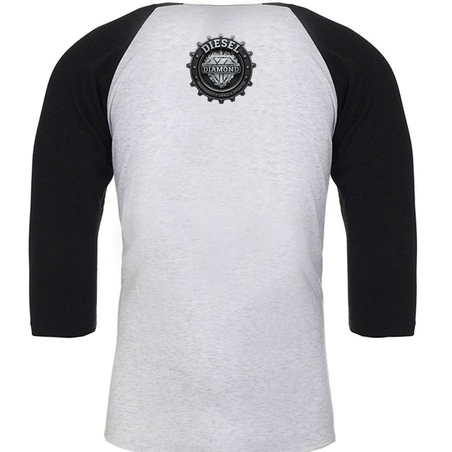 Vintage Black/ Heather White - 6051 - BACK