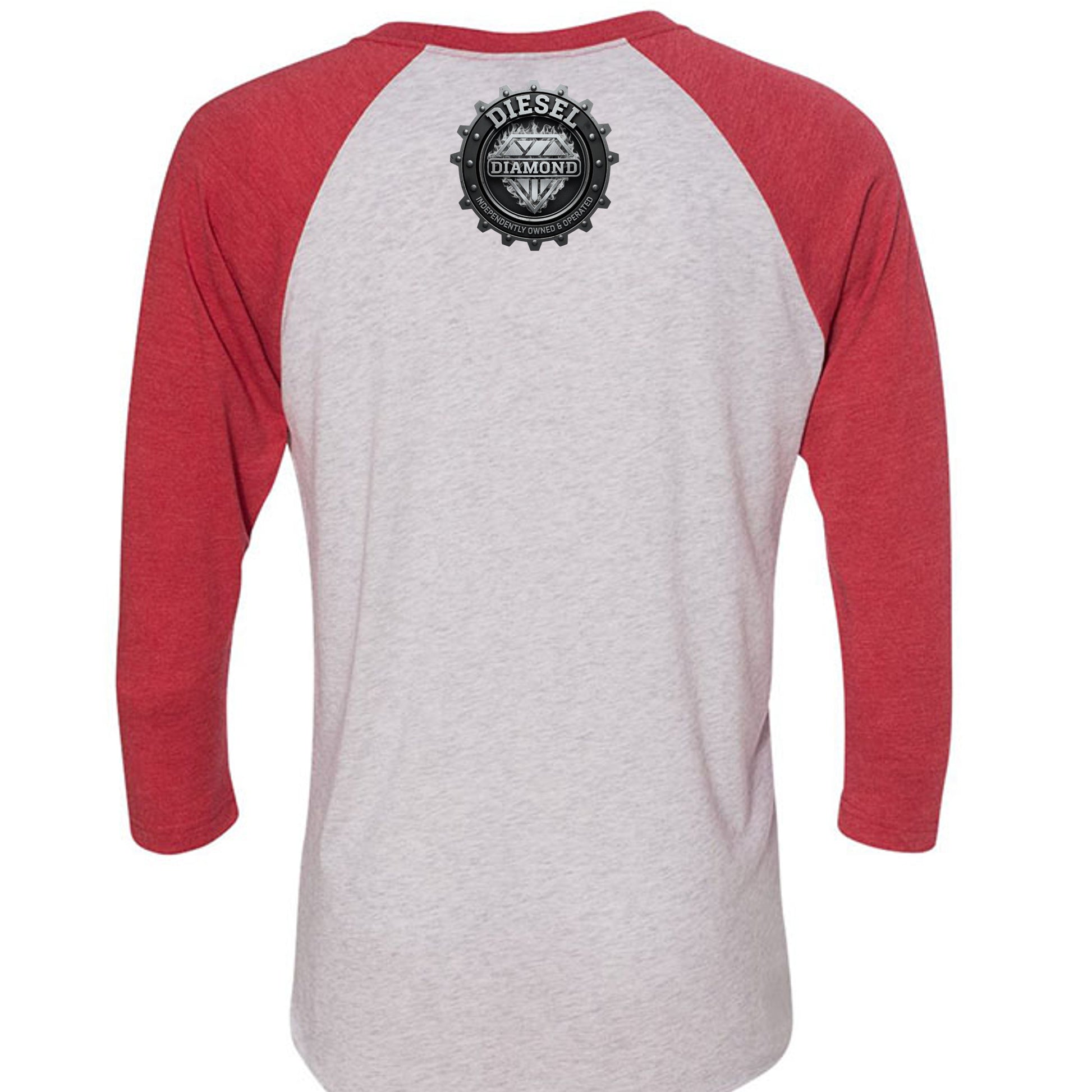 Vintage Red/ Heather White - 6051 - BACK
