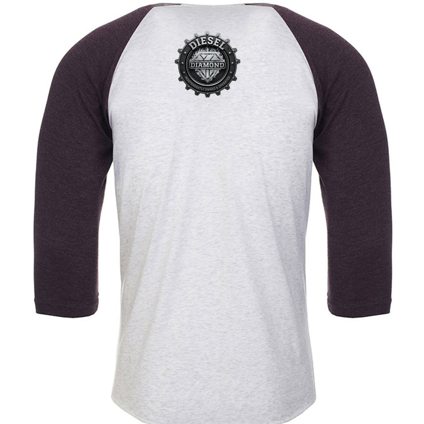 Vintage Purple/ Heather White - 6051 - BACK