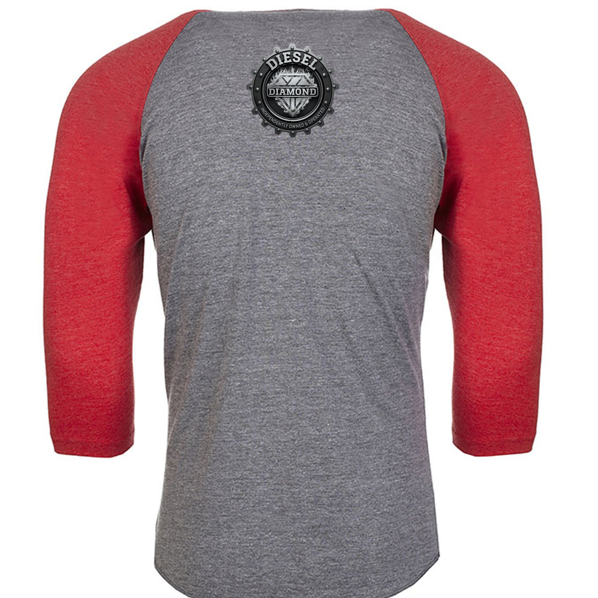 Vintage Red/ Premium Heather - 6051 - BACK