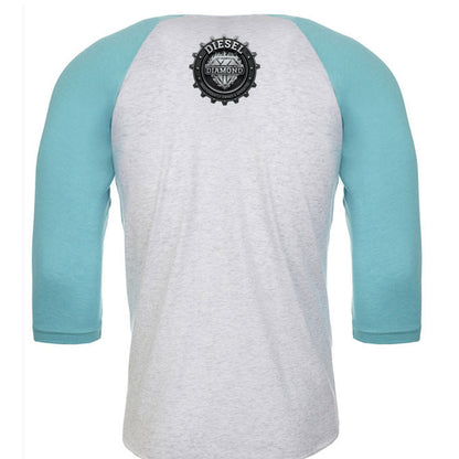Tahiti Blue/ Heather White - 6051 - BACK
