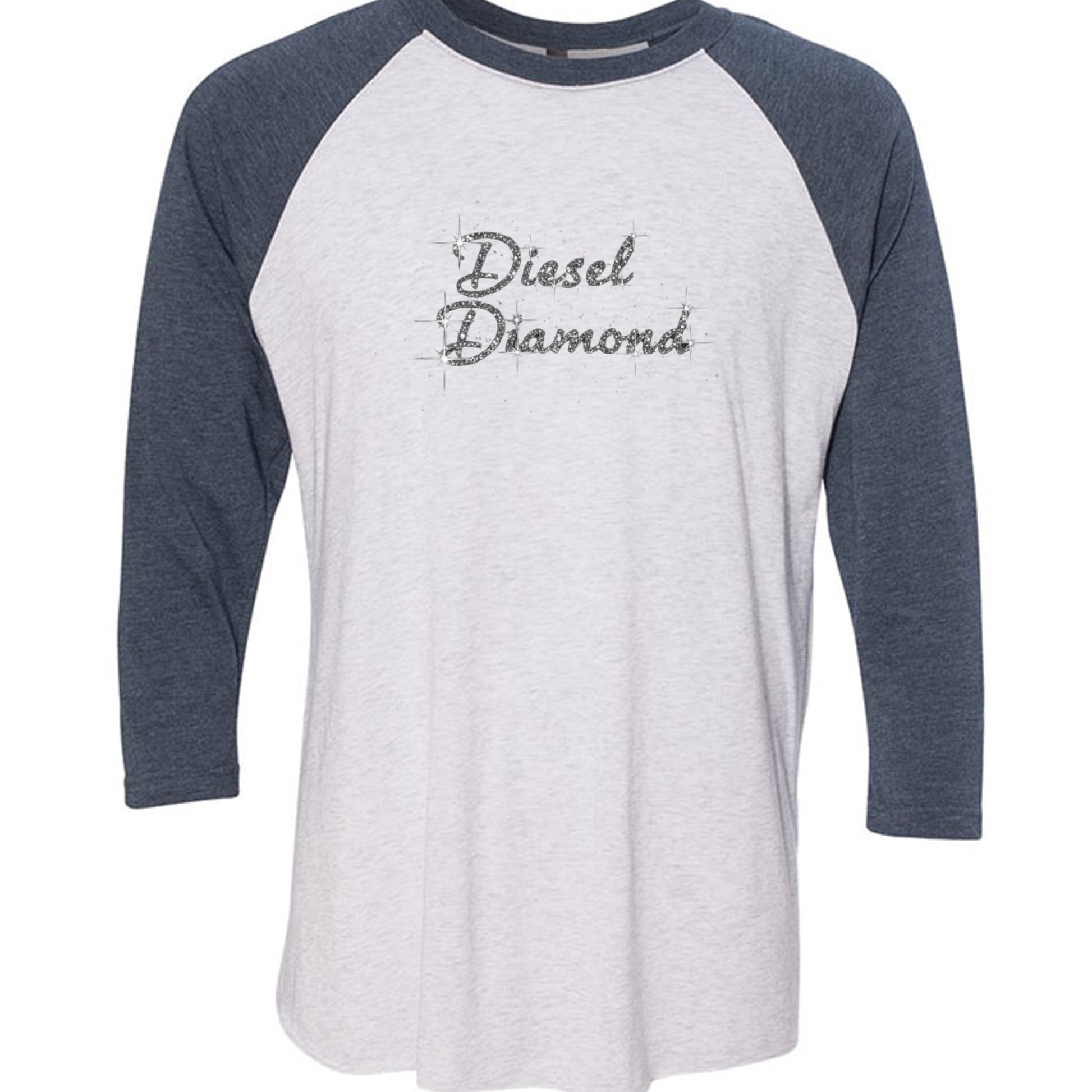 Indigo / Heather White - 6051 - FRONT