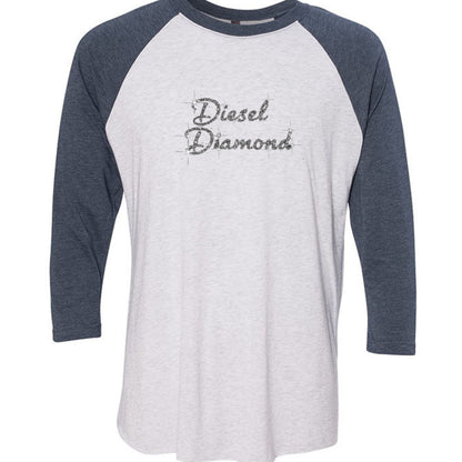 Indigo / Heather White - 6051 - FRONT
