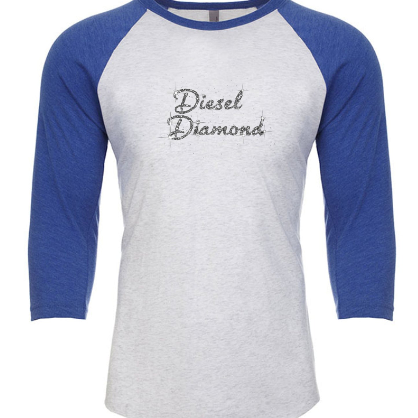 Vintage Royal/ Heather White - 6051 - FRONT