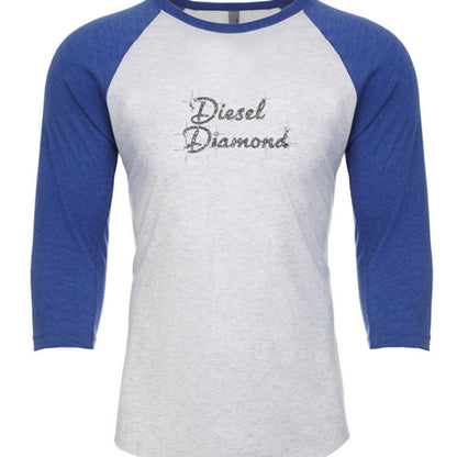 Vintage Royal/ Heather White - 6051 - FRONT