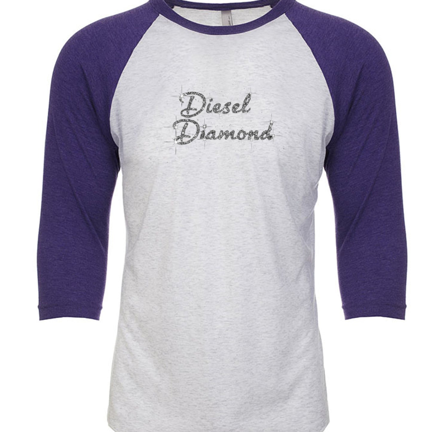 Purple Rush/ Heather White - 6051 - FRONT