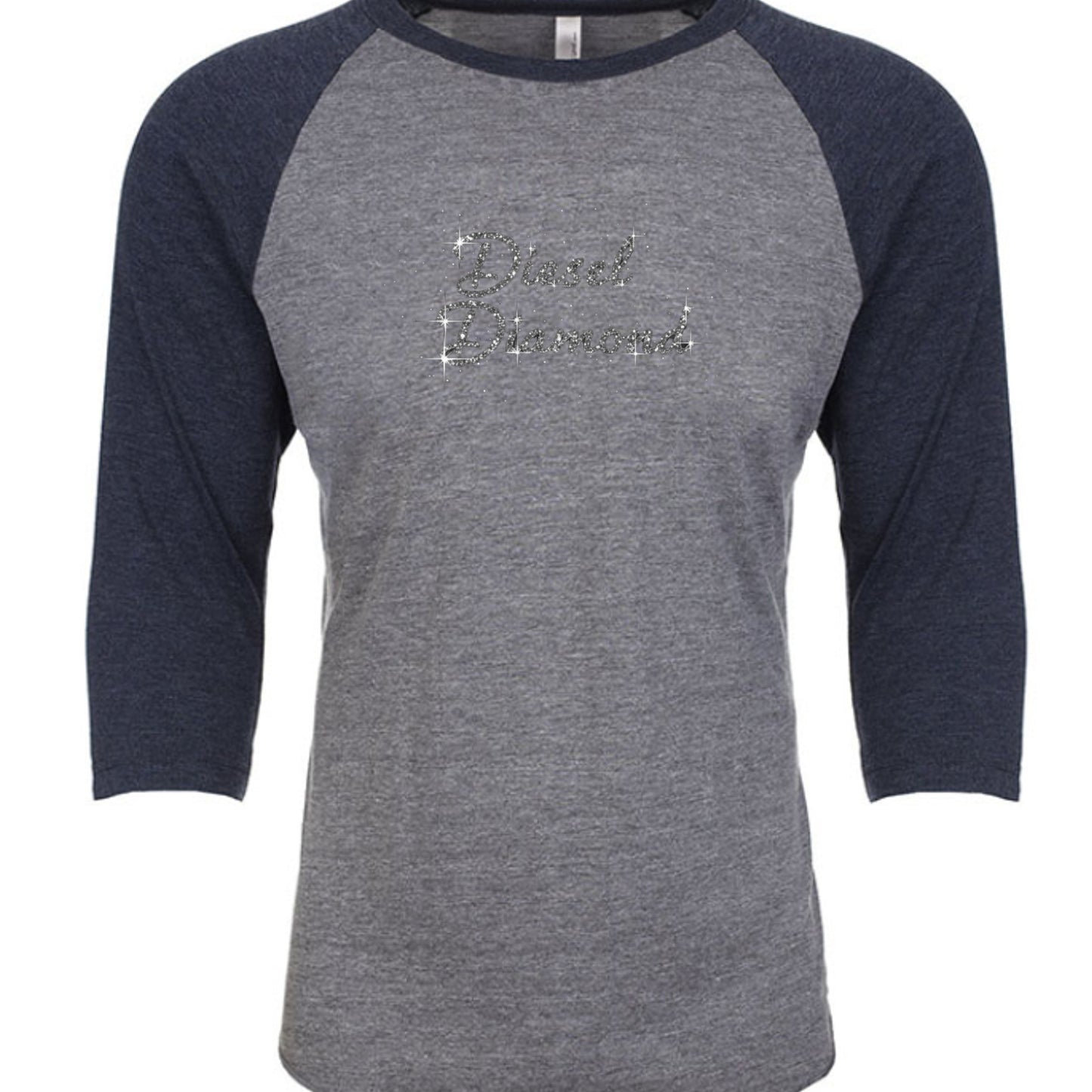 Vintage Navy/ Premium Heather - 6051 - FRONT