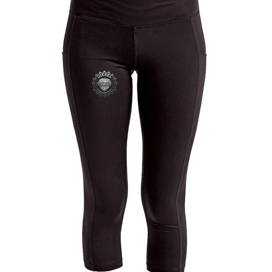 Logo Capri Leggings | Diesel Diamond 💎 by Diesel Diamond