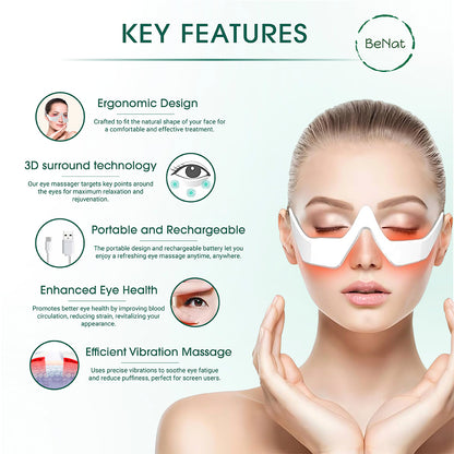 Under-Eye Red Light Therapy Massager | Diesel Diamond